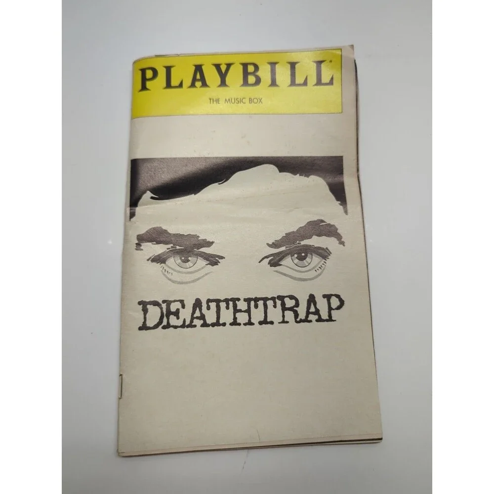 Vintage The Music Box Playbill Deathtrap December 1980